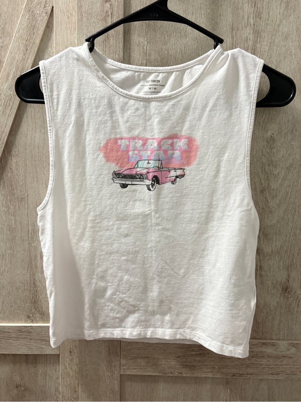 Cotton On Track Star Graphic Tank | Medium